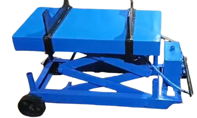 2-Ton Hydraulic Testing Trolley