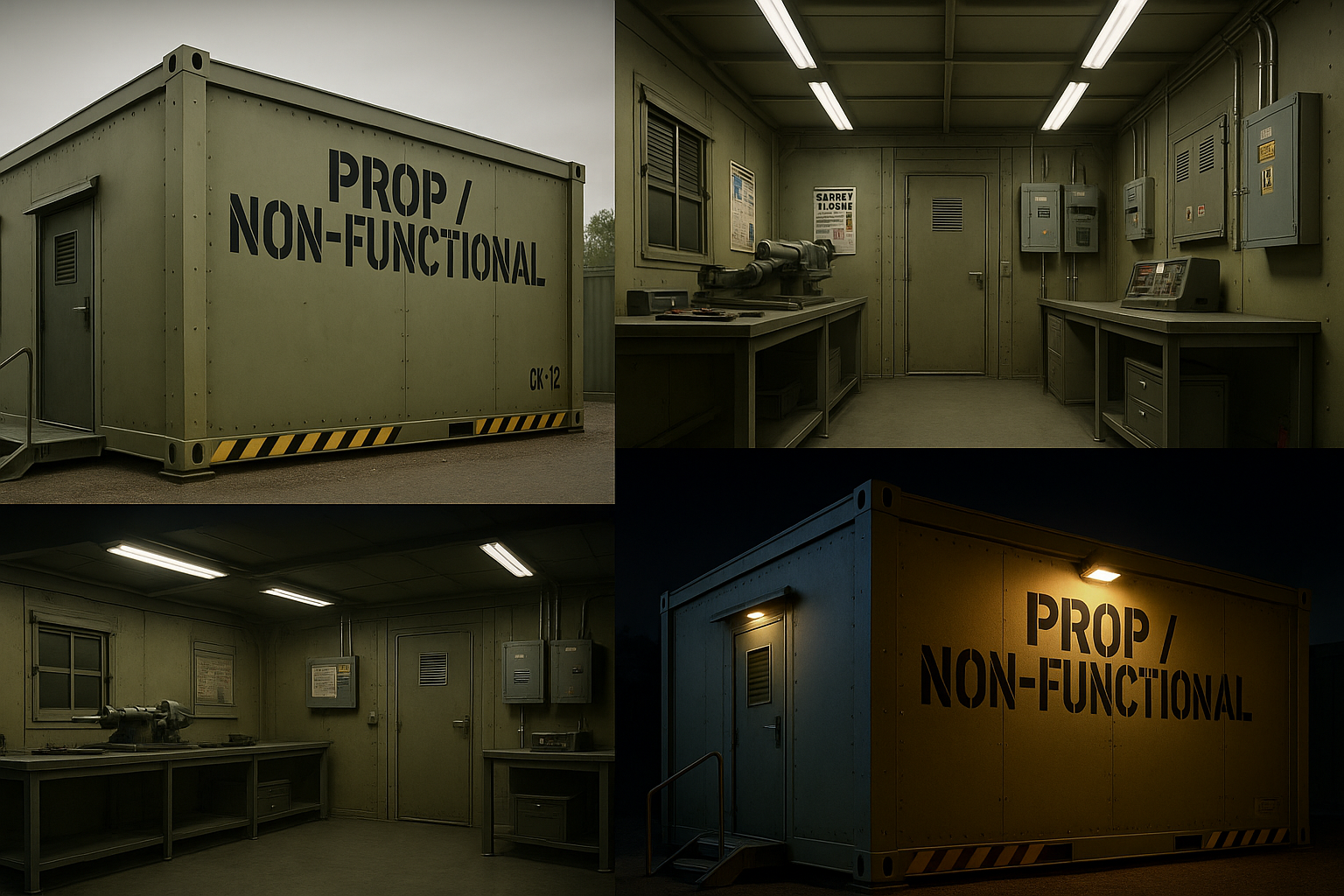 Interim Mine Workshop Container